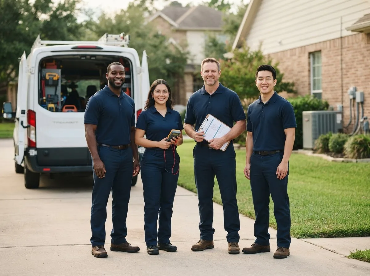 Certified HVAC technician near Greeley, IA